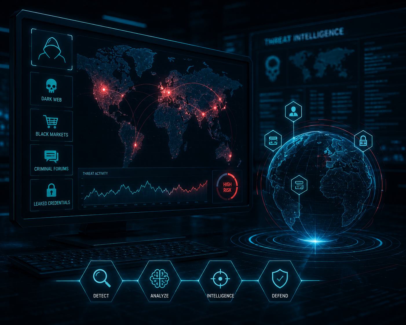 Monitoreo de Dark Web y Exposición Digital